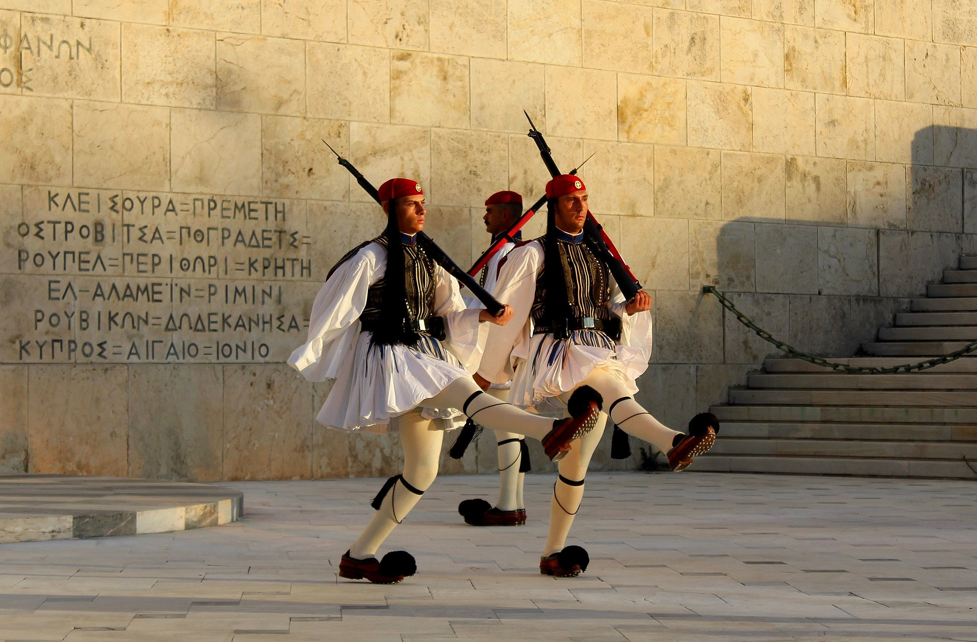 Parliament Soldiers at Syntagma Square